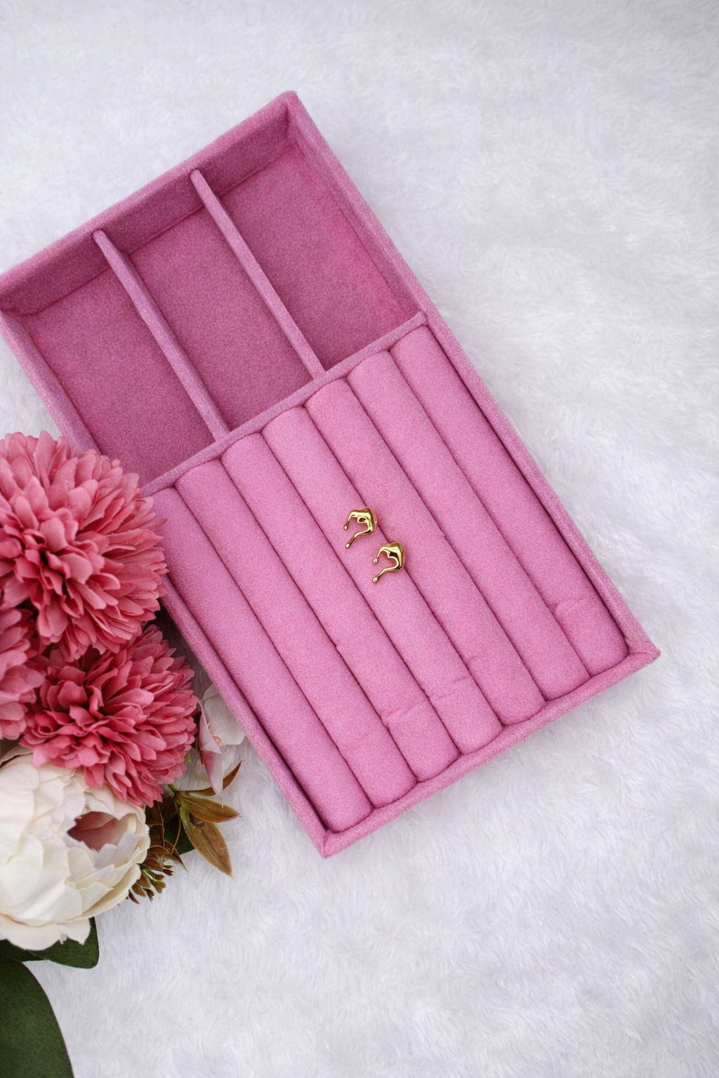 Dolphin Curve Stud Earrings