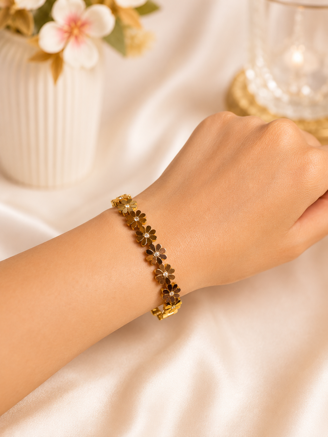 Flower Bangle Small size