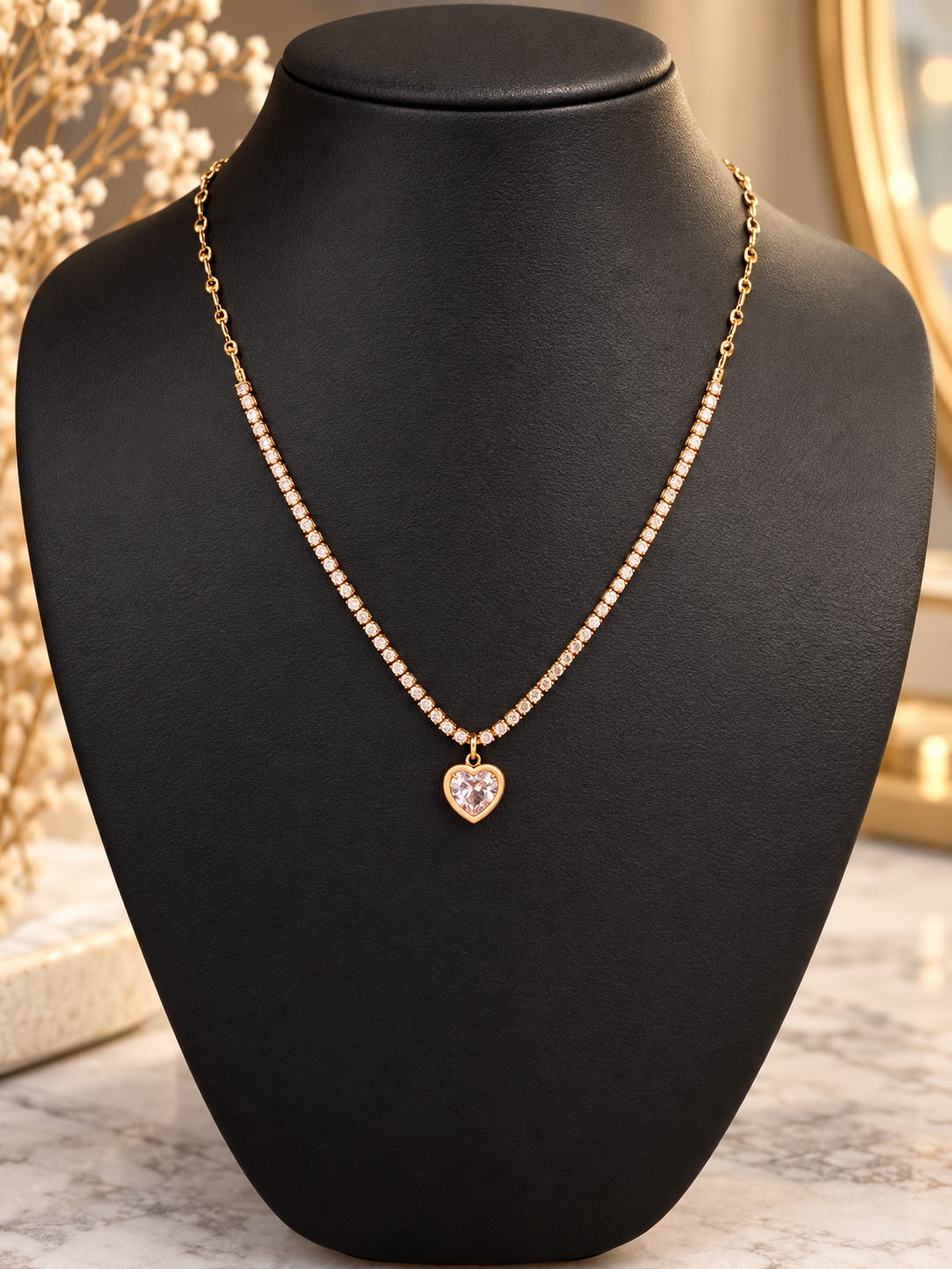 Bella Heart Necklace