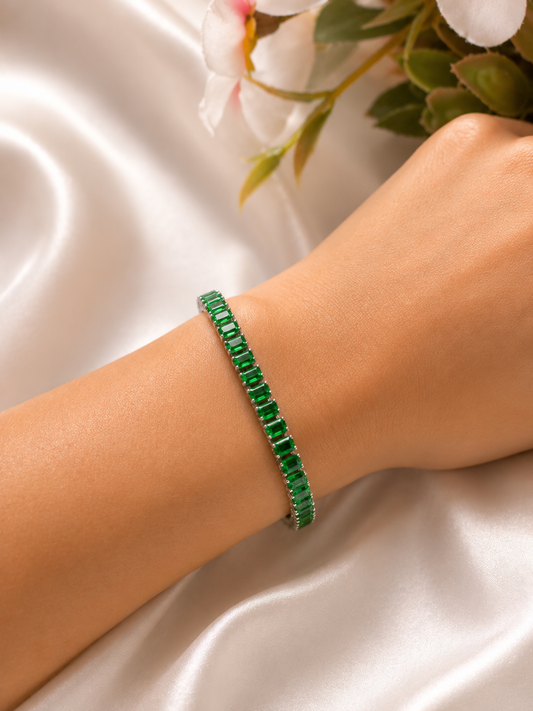 Jade Tennis Bracelet