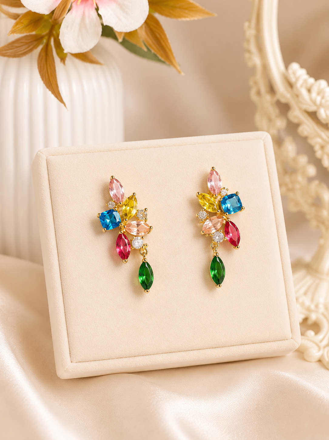 Dazzle Bloom Earring