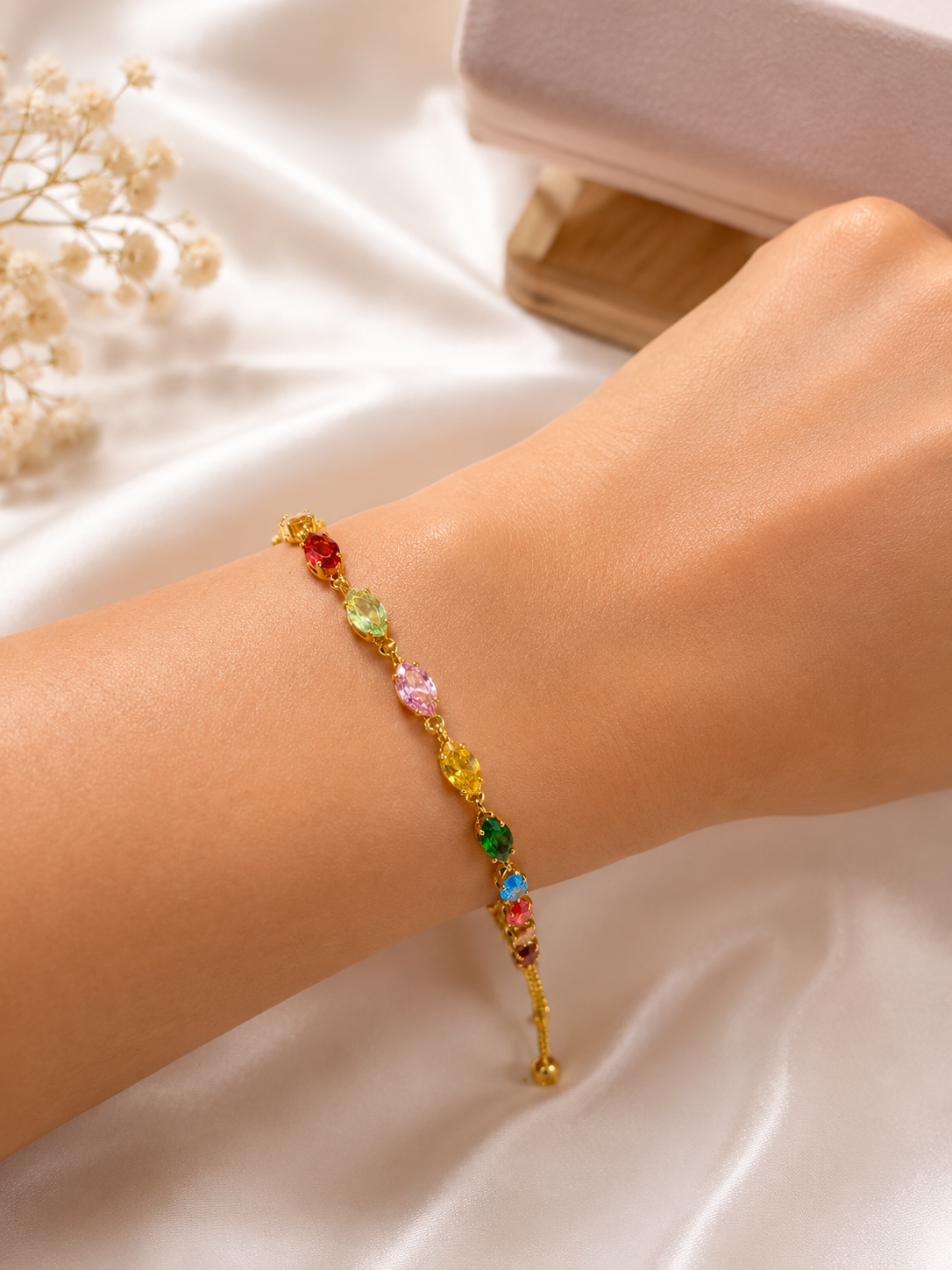 Multi Gem Muse Bracelet