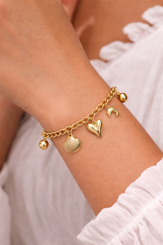 Ocean Love Charm Bracelet