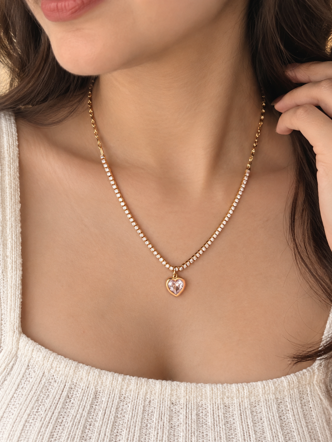 Bella Heart Necklace