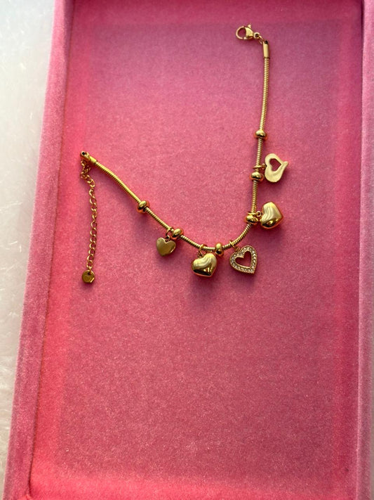 Sweetheart Charm Bracelet