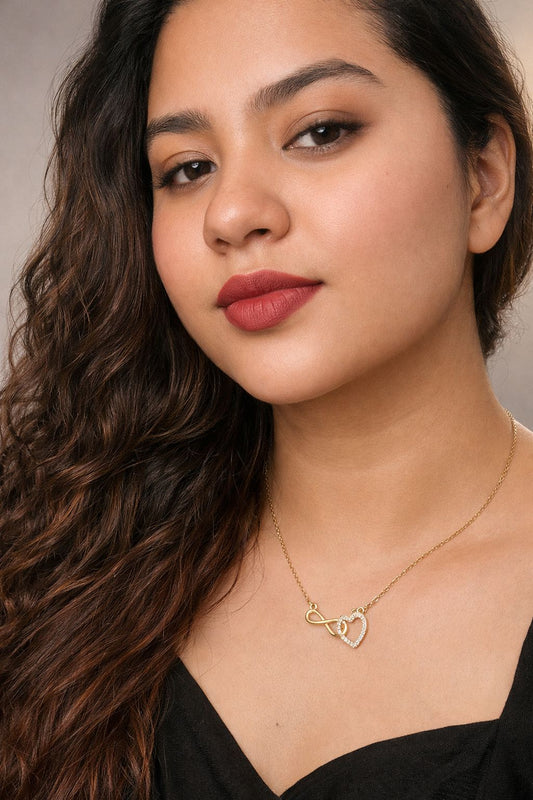 Infinity Heart Necklace