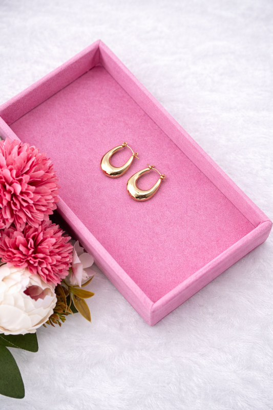 Classic Gold Hoops