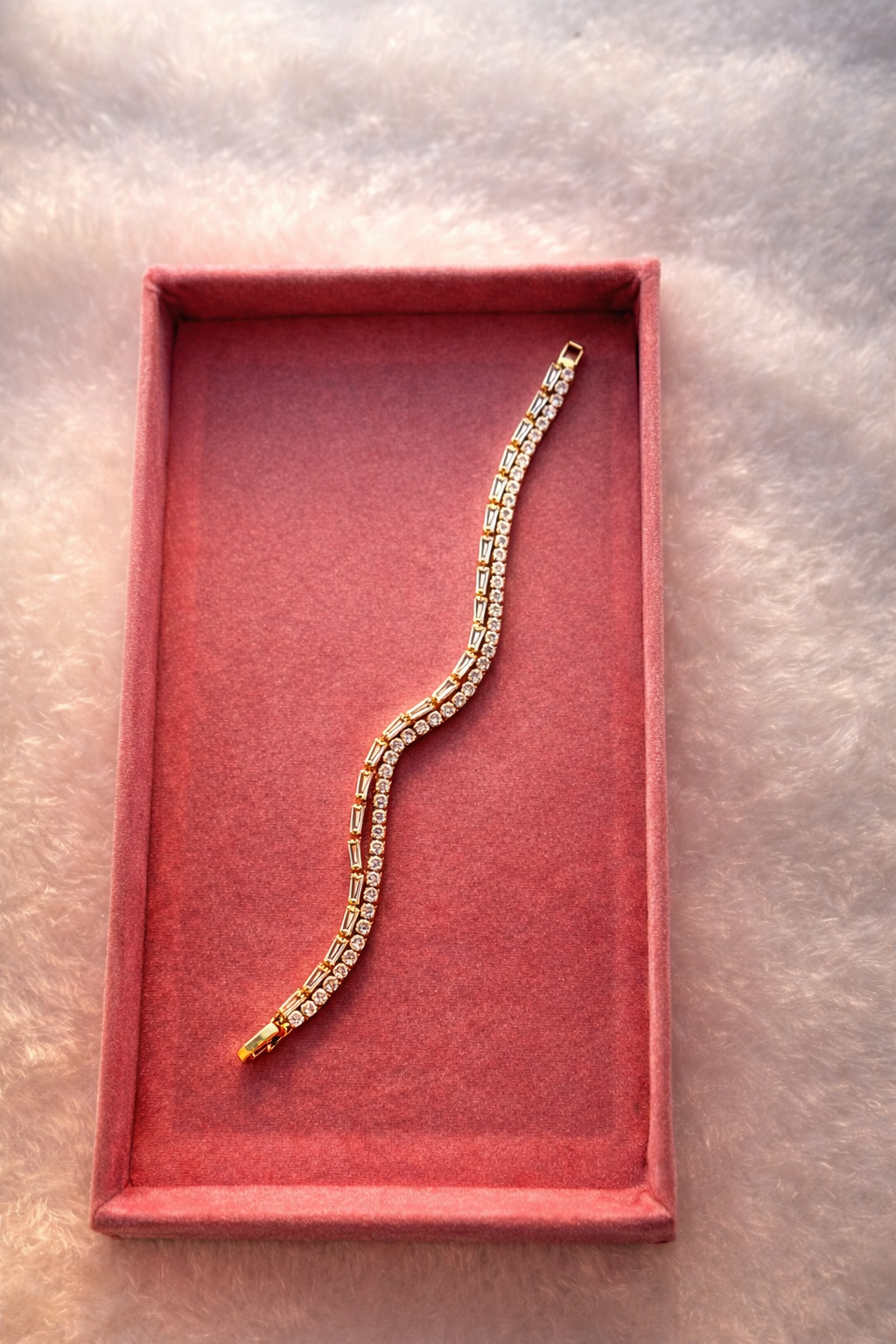 Double Shine Tennis Bracelet